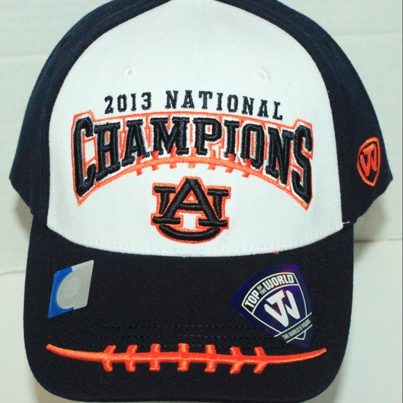 AUBURN UNIVERSITY NCAA FOOTBALL SEC CHAMPIONS HAT - Picture 2 of 8